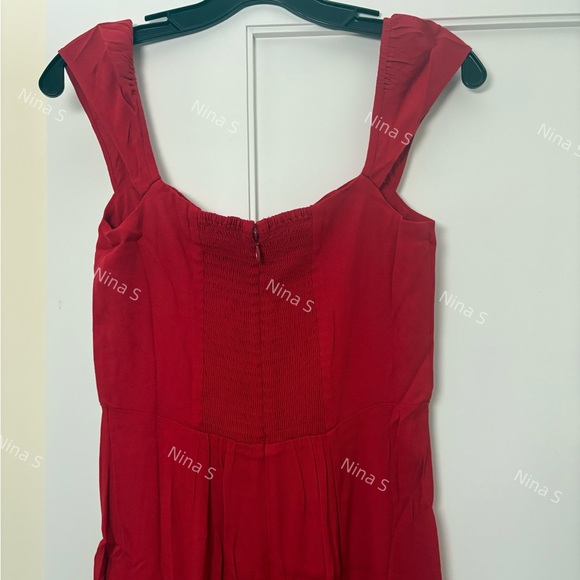 Reformation Red Maxi Dress - Picture 4 of 5